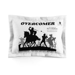 Pillow Sham Overcomer Black White