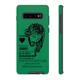 Phone Cases Sinner Black Green