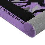 Rug Overcomer Black Lavender