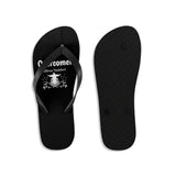 Shoes Unisex Flip-Flops - Overcomer Black