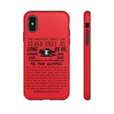 Phone Cases Saint Black Red