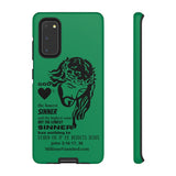 Phone Cases Sinner Black Green