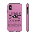 Phone Cases Saint Black Pink