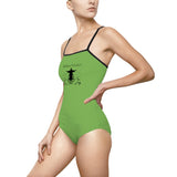 Swimsuit - Women's One-piece Green