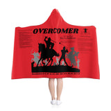 Blanket Hooded Overcomer Black Red