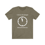 T-Shirt Adult Unisex Second Heaven-1 Minute Till Midnight