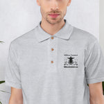 Shirt Embroidered Polo Logo Black