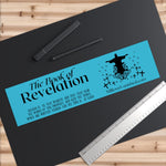 Stickers Bumper - Revelation 1:3 Logo Black Teal