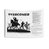 Tapestries (Indoor Wall) Overcomer Black White