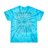 T-Shirt Adult Unisex Tie-Dye Cyclone Flat Earth Scriptures 240+