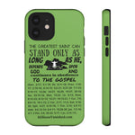 Phone Cases Saint Black Light Green