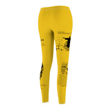 Leggings Saint Sinner Logo Rev. 1:3 Black Yellow