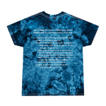 T-Shirt Adult Unisex Tie-Dye Crystal Revelation Outline