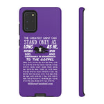 Phone Cases Saint White Purple