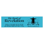 Stickers Bumper - Revelation 1:3 Logo Black Teal