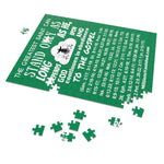 Puzzle Saint White Green