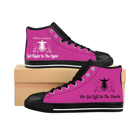 Shoes - Women's High-top Right In Light Hot Pink