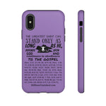 Phone Cases Saint Black Lavender