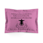 Pillow Sham Great Commission Black Pink