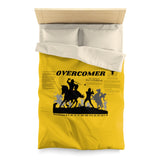 Blanket Comforter - Overcomer Black Yellow