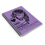 Notebook Sinner Black Lavender