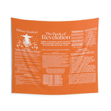 Tapestries (Indoor Wall) Revelation Salvation White Orange