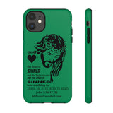 Phone Cases Sinner Black Green