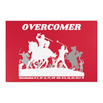 Rug Overcomer White Red