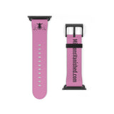 Watch Band Logo Site Black Pink