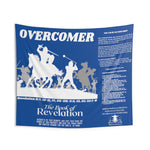 Tapestries (Indoor Wall) Overcomer White Navy