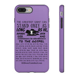 Phone Cases Saint Black Lavender