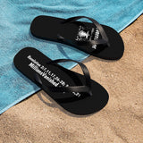 Shoes Unisex Flip-Flops - Overcomer Black