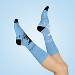 Socks - Crew Socks Light Blue