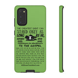 Phone Cases Saint Black Light Green