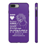 Phone Cases Sinner White Purple