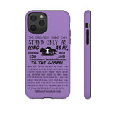 Phone Cases Saint Black Lavender