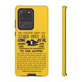 Phone Cases Saint Black Yellow