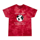 T-Shirt Adult Unisex Tie-Dye Crystal Flat Earth Scriptures 240+