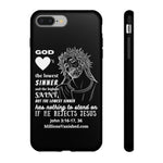 Phone Cases Sinner White Black