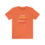 T-Shirt Adult Unisex Repent-1 Minute Till Midnight