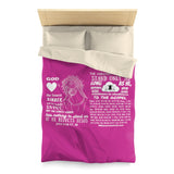 Blanket Comforter - Saint Sinner White Hot Pink