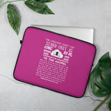 Bag - Laptop Sleeve Saint White Hot Pink