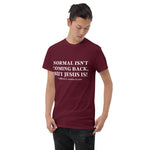 T-Shirt Adult Unisex Normal Isn't Coming Back