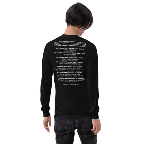 Shirt Long Sleeve Unisex Feasts White Colors