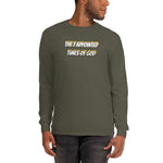 Shirt Long Sleeve Unisex Appointed Times White Colors