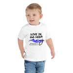 Toddler T-Shirt Dive In Black