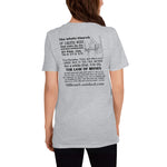 T-Shirt Adult Unisex Law of Moses Black