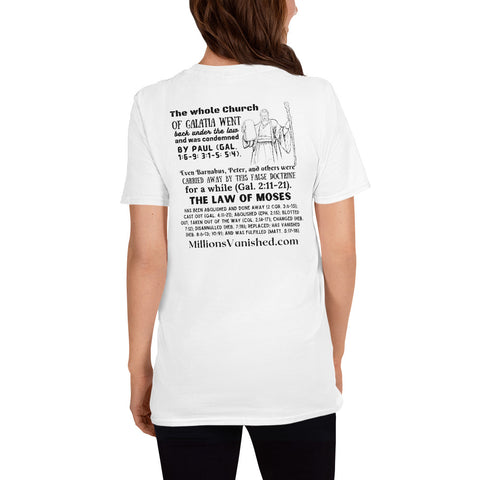 T-Shirt Adult Unisex Law of Moses Black