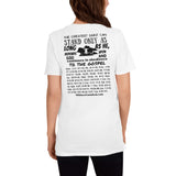 T-Shirt Adult Unisex Obedience Black