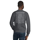 Sweatshirt Adult Unisex Appointed Times White Colors